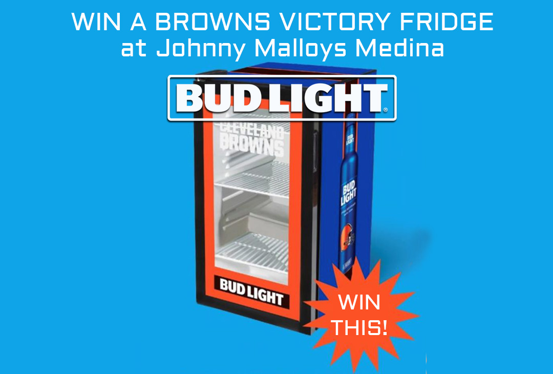 Win A Brown's Bud Light Victory 'Fridge! - Johnny Malloy's Irish
